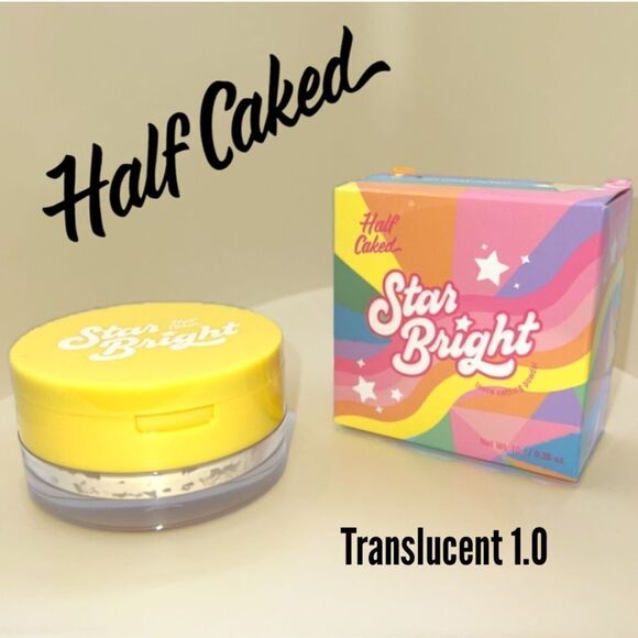 Half Caked Star Bright Loose Setting Powder (Translucent 1.0) - Picture 1 of 7